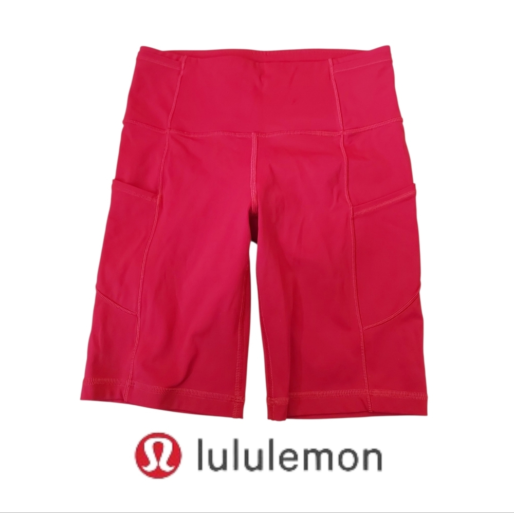 Lululemon Fast And Free High Rise Shorts 8"
